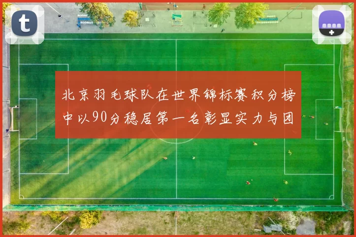 北京羽毛球队在世界锦标赛积分榜中以90分稳居第一名彰显实力与团队合作精神