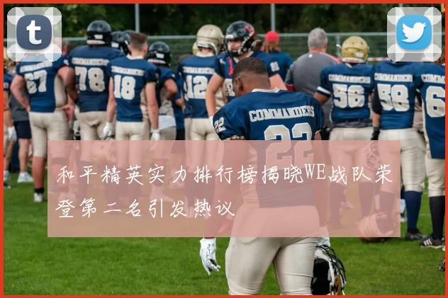 和平精英实力排行榜揭晓WE战队荣登第二名引发热议